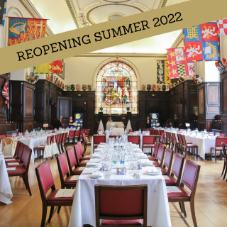 Life's Kitchen - Stationers Hall - Dining in the Livery Hall